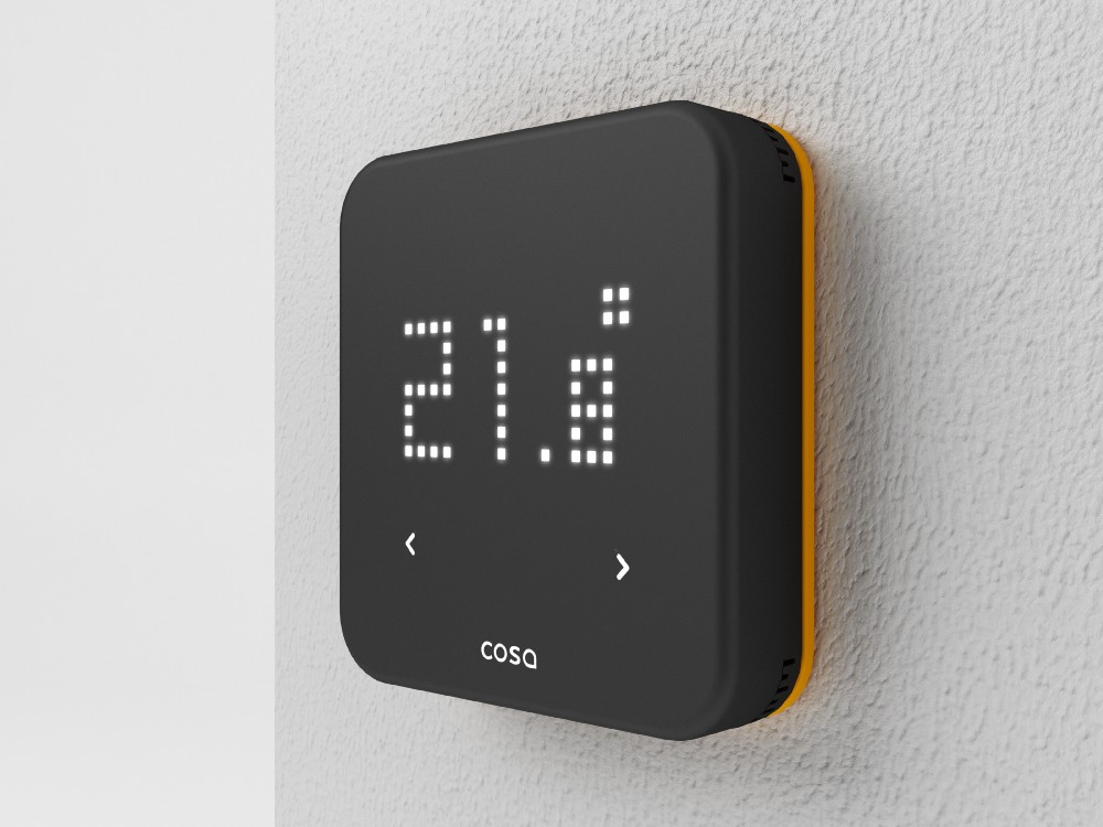 Akıllı oda termostatı Cosa yenilendi!